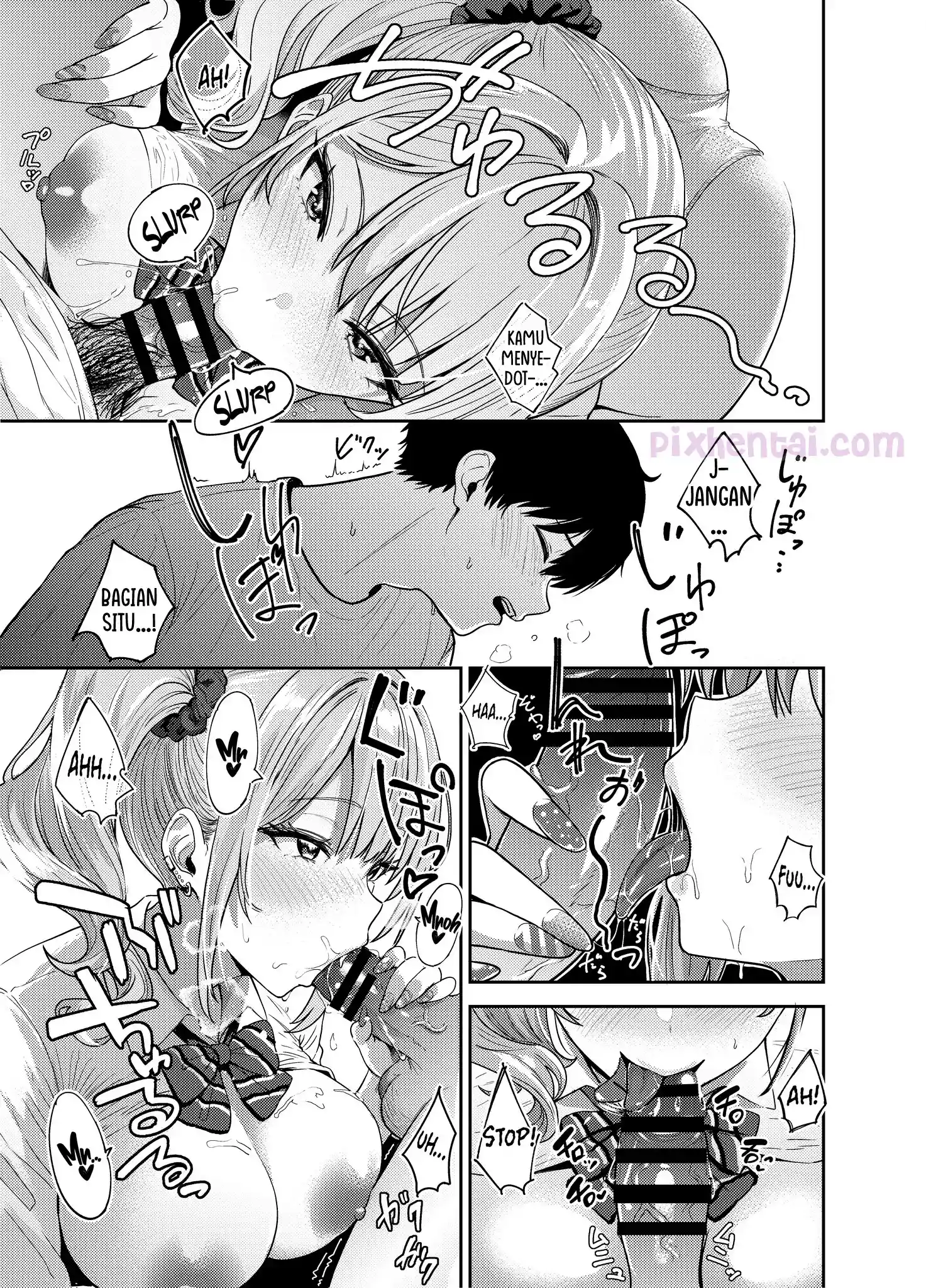 Komik hentai xxx manga sex bokep Having Tons of Bareback Sex with Gyarus part 1 page 25